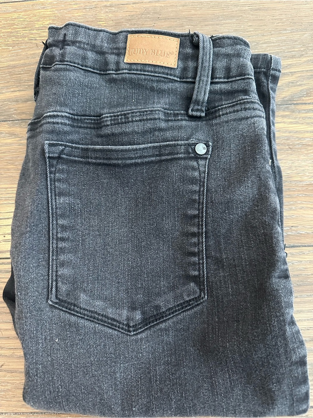 Judy Blue Black Washed Boyfriend Jeans